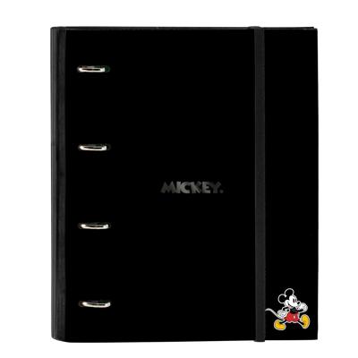 Ringmap Mickey Mouse Clubhouse Zwart 27 x 32 x 3.5 cm Ringmap Mickey Mouse Clubhouse Zwart 27 x 32 x 3.5 cm
