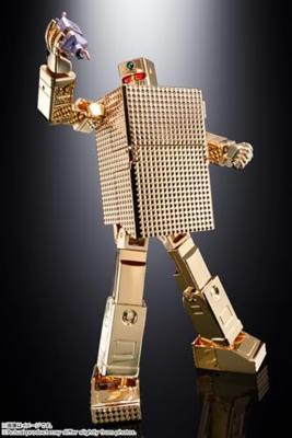 Golden Warrior Gold Lightan Soul of Chogokin Diecast Action Figure GX-32SP Gold Lightan 50th Anniversary Ver. 13 cm