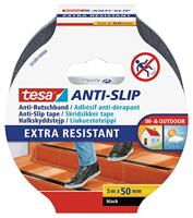 Tesa anti-slip tape, ft 5 m x 50 mm, zwart - thumbnail