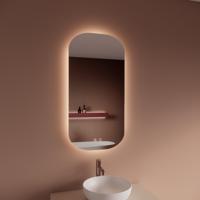 Spiegel BWS Nora 40x100 cm Spiegelverwarming en Rondom Indirect LED-verlichting - thumbnail
