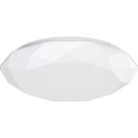 LED Plafondlamp - Aigi Dian - Opbouw Rond 12W - Helder/Koud Wit 6500K - Mat Wit - Aluminium - thumbnail