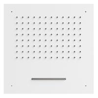 Hoofddouche Tres Plafond met Waterval 50x50 cm Mat Wit - thumbnail