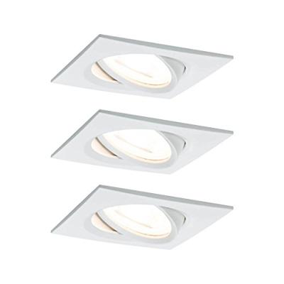 Paulmann 93436 Inbouwlamp Set van 3 stuks 19.5 W Wit (mat)