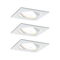 Paulmann 93436 Inbouwlamp Set van 3 stuks 19.5 W Wit (mat) - thumbnail