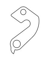 Union derailleurpad gh-094 met schroef m8x1.2 - thumbnail