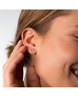 Dames oorbellen Secrecy E8242CDAWA900 Sterling zilver 1 cm - thumbnail