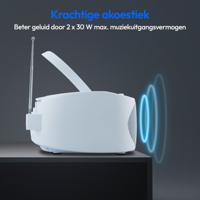 CD K7 Radio - MEDION - FM - 2x3W RMS - Blauw - thumbnail