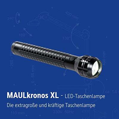 Maul MAULkronos XL Zaklamp werkt op batterijen LED Met stroboscoopfunctie 419 lm 346 g