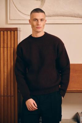 Croyez Gallery Knit Sweater Heren Donkerrood - Maat M - Kleur: Donkerrood | Soccerfanshop