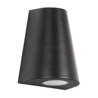 Cone Muurlamp Zwart met Lichtsensor LED - thumbnail