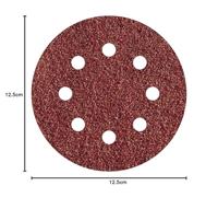 Wolfcraft Hechtschuurschijven | K60 | Geperforeerd | Ø125mm | 25 stuks - 2250100 - thumbnail