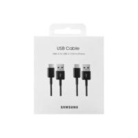 Samsung EP-DG930MBEGWW 1.5m USB A USB C male-male Zwart - thumbnail