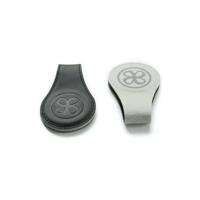 Cloby leren clips zwart - thumbnail