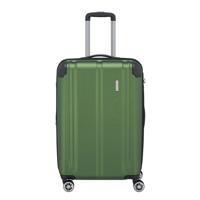 Travelite City 4 Wheel Trolley M Expandable Green - thumbnail