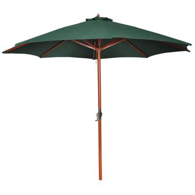 VidaXL Parasol 258 cm groen VidaXL Parasol 258 cm groen