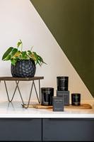 Urban Geurkaars zwart Ø7xH9cm - thumbnail