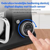 Robot da pasticceria - MEDION - MD18420 - 1200 W - 5 L - 8 velocità - Ciotola per gelato - Nero - thumbnail