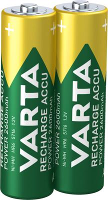 Batterij oplaadbaar varta aa hr6 2600mah ready2use | 10 stuks