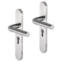 Impresso Dursley RVS geborsteld op Ovaal schild - thumbnail