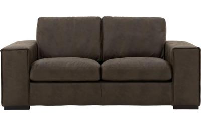 Goossens Excellent Bank Morceau In Microleer groen, micro leer, 2-zits, urban industrieel