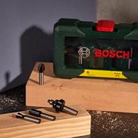 Bosch Accessoires Hardmetalen Freesset | 6 Delig | 8 mm schacht - 2607019463 - thumbnail