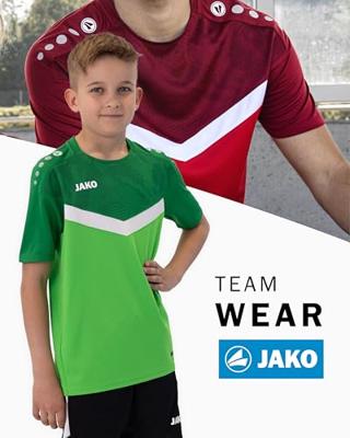 JAKO 6124K T-Shirt Iconic Kids - Zachtgroen/Sportgreen - 164