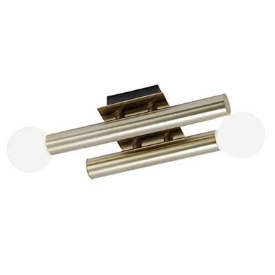 Brilliant Lucky 90054/31 Wandlamp G9 36 W LED Antiek-messing Brilliant Lucky 90054/31 Wandlamp G9 36 W LED Antiek-messing