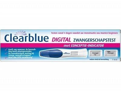 ClearBlue Zwangerschapstest Met Weken-indicator 1 digitale test
