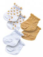 Heless Poppensokken glitter - 3 paar, 28-35 cm - thumbnail