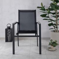 Nohr Tuinstoel 'Marnell' kleur Zwart - thumbnail