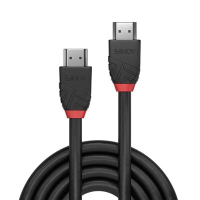 LINDY 36770 HDMI-kabel HDMI Aansluitkabel HDMI-A-stekker 0.50 m Zwart 8K UHD LINDY 36770 HDMI-kabel HDMI Aansluitkabel HDMI-A-stekker 0.50 m Zwart 8K UHD