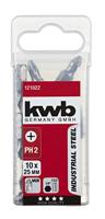 kwb 121022 Kruis-bit PH 2 Staal 10 stuk(s) - thumbnail