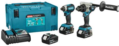 Makita DLX2550TJ Accu combiset 2-delig (DHP492 + DTD153) 18V 5.0Ah in Mbox Makita DLX2550TJ Accu combiset 2-delig (DHP492 + DTD153) 18V 5.0Ah in Mbox