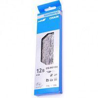 Shimano deore m6100 - hg+ - mtb-ketting - 12-speed - 252g - quick-link - gray/brown - thumbnail