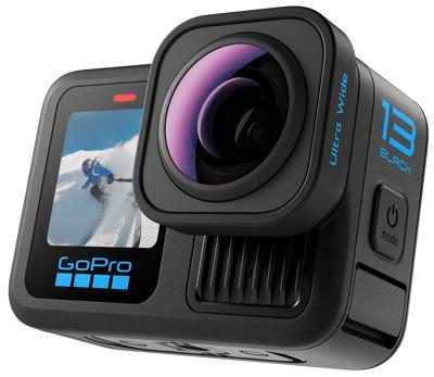 GoPro HERO13 Black Ultra Wide Edition Actioncam 4K, 5.3K, 2.7K, Touchscreen, Ultra-HD, Waterdicht, GPS, Stofdicht, Bluetooth, WiFi, Slow motion, Full-HD GoPro HERO13 Black Ultra Wide Edition Actioncam 4K, 5.3K, 2.7K, Touchscreen, Ultra-HD, Waterdicht, GPS, Stofdicht, Bluetooth, WiFi, Slow motion, Full-HD