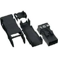 WAGO 890-113 Netstekker WINSTA MINI Stekker, recht Totaal aantal polen: 3 16 A Zwart 50 stuk(s) - thumbnail