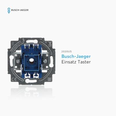 Pulsschakelaar Busch-Jaeger - 2020US - 10A/250V