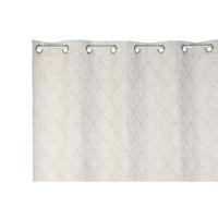 Gordijn Home ESPRIT Beige Polyester 140 x 260 x 260 cm - thumbnail