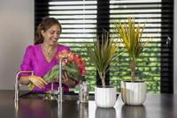 Capi bloempot Bol Craft 14x13 cm Warm Taupe - thumbnail