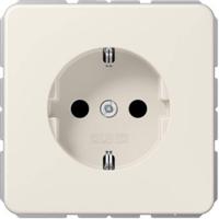 Jung CD1520KI Wandcontactdoos met randaarde Inzetstuk 1-voudig Crème 1 stuk(s) - thumbnail