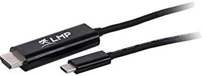 LMP 16055 USB-C 3.1 naar HDMI 2.0 kabel 1,8 m zwart