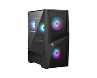 MSI Codex R2 C14NUC7-226US Gaming Desktop Computer, Intel Core i7-14700F 2.1GHz, 32GB RAM, 1TB SSD, NVIDIA GeForce RTX 4060 8GB, Windows 11 Pro, 3 jaar garantie, zwart - thumbnail