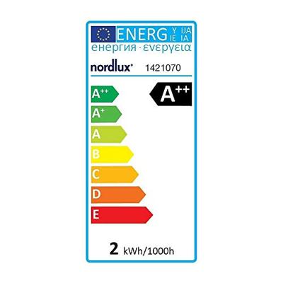 Grote deco E27 LED lichtbron warm wit 2W &apos;Avra&apos;