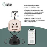 Verbonden elektrische schommel BABYMOOV Swoon Evolution Connect beige - thumbnail