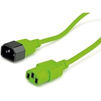 ROLINE stroomverlengkabel, IEC 320 C14 - C13, groen, 3 m - thumbnail
