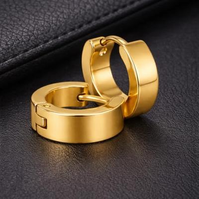 LGT Jewels Oorringen Edelstaal Goudkleurig