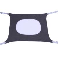 Afneembare Portable baby baby hangmat kinderen opknoping meubilair lichtgewicht baby bed indoor (donkergrijs) - thumbnail