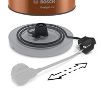 Bosch Haushalt TWK4P439 Waterkoker Aantal/Volume: 1.7 l Koper - thumbnail