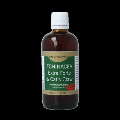 Natupharma Echinacea & cat's claw extra forte 100 Milliliter Natupharma Echinacea & cat's claw extra forte 100 Milliliter