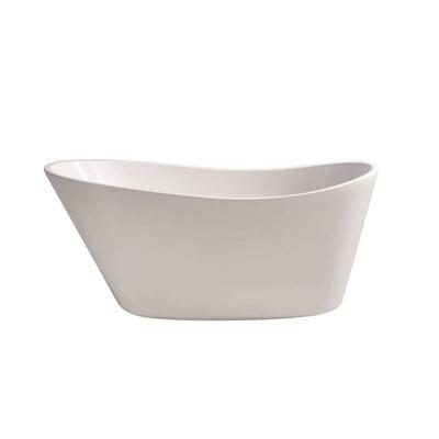 Ligbad Trapeze Vrijstaand Acryl 150X72 Wit Aqua Splash